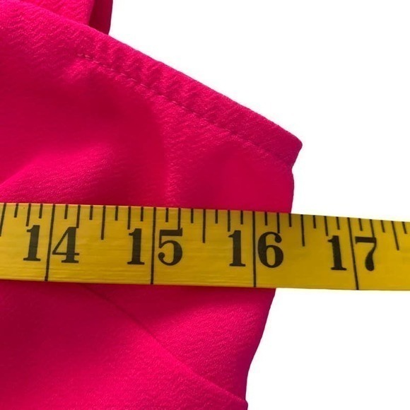 ASTR Hot Pink & Blue Color-Block Mini Shift Dress - Picture 12 of 12